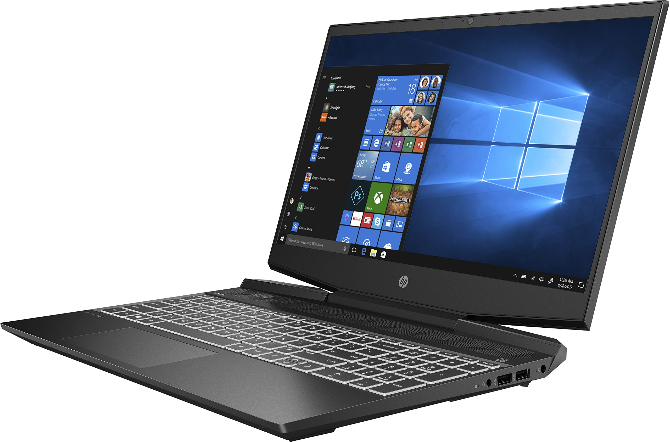 HP Pavilion Gaming 15-dk0007ne 15.6 inches LED Laptop, Intel i7